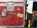 THE EAGLES LIVE 2 LP 1980 1ST PRESSING Sterling Matrix UNUSED POSTER NM Records