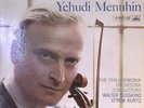 MENDELSSOHN BRUCH Menuhin Violin. Vinyl LP. Autographed by Menuhin. UNIQUE RARE