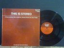 THIS IS STEREO  Demonstration   LP  Mike Vickers    RARE