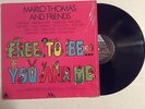 Marlo Thomas and Friends - Free to be You and Me - Vinyl LP - Rosey Grier MINT