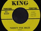 BILL DOGGETT: Twenty Five Miles / For Once In My Life 45 (dj) Soul