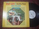 Rick Nelson unplayed mono white label LP Bright Lights & Country Music
