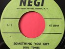 * SOUL TONES Something You Got/Since I Met RAW FUNK SOUL DOO WOP Negi 45 HEAR