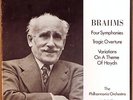 4 LP BOX ARTURO TOSCANINI SOCIETY Brahms 4 Symphonies/Tragic ATS-1030/33
