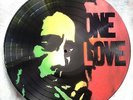 BOB MARLEY ONE LOVE design. Stencil artwork on vinyls. Made in Australia