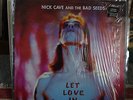 NICK CAVE & THE BAD SEEDS Let Love In 1st LTD. PRESSING with POSTCARDS 1994 MINT