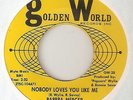 BARBARA MERCER Nobody Loves You Like Me GOLDEN WORLD DETROIT  NORTHERN SOUL 45