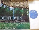 1111 1091-3 Beethoven Cello Sonatas & Variations / Chuchro / Panenka 3 LP box