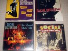 4 Social Distortion LP's Hard Times, Sex Love, Somewhere Between, Greatest Hits
