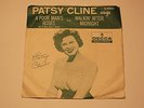 Patsy Cline 45 PS Walkin' After Midnight Record is NM Buy It Now Picture Sleeve
