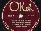 SEMINOLE SYNCOPATORS   Blue Grass Blues   ORIG Okeh 40228 US-1924 10
