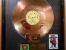 Rare RIAA Gold Record & Cassette Award 2 IN A ROOM 