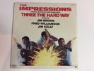 THE IMPRESSIONS-SEALED OST-THREE THE HARD WAY-1974-BLAXPLOITATION-CURTOM LP