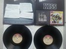 KISS ALIVE GERMAN COLLECTORS EDITION 12 INCH VINYL 2 LP SET ROUND LOGO & POSTER