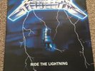 Metallica Ride The Lightning Reissue Double LP Vinyl 45 Rpm Ex+/Ex+ Immaculate