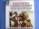 HANDEL: ORGAN CONCERTOS Op. 4 & 7 / KOOPMAN, ABO ERATO 75223 DIGITAL 4-LP BOX NM