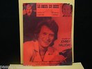 Ancienne partition, Johnny Hallyday, le coeur en deux, 1977