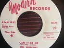 Mel Williams Can it be me Modern  Northern Soul