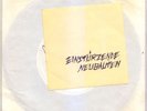 EINSTÜRZENDE NEUBAUTEN – Fuer Den Untergang 7” YELLOW STICKER