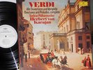 VERDI ALLE OUVERTÜREN UND VORSPIELE HERBERT VON KARAJAN 2-LP BOX WHITE LABEL