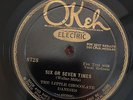 1920s hot jazz CHOCOLATE DANDIES Way I Feel Today/ 6-7 Times Okeh 8728 E+