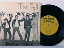 FALL It's The New Thing / Various Times 1978 Original UK 7