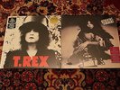 T.Rex The Slider White w/Black splatter Tanx Silver/Purple Vinyl Newbury Comics