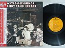WAYLON JENNINGS HONKY TONK HEROES RCA RCA-5117  Japanese pressing OBI  Vinyl  LP