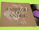 DE ANDRE LP VOL 1° PRIMA STAMPA ORIGINALE MONO COPERTINA APRIBILE E VELINA