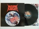 NUCLEAR ASSAULT-Handle With Care LP 1.Press 1989 SIGNED-Slayer,Kreator,Sodom
