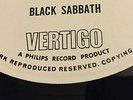 BLACK SABBATH - BLACK SABBATH (1970) UK Vertigo Swirl 1st LP Philips credit VO 6