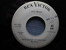 ELVIS PRESLEY: Blue Moon Of Kentucky/ That's All Right (45) Rare, White, Promo