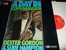DEXTER GORDON&SLIDE HAMPTON : A DAY IN COPENHAGEN LP 1975 BASF MPS GERMANY