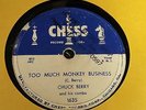 78 RPM  Chuck Berry CHESS 1635 Brown Eyed Handsome Man