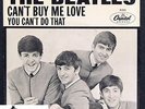 The Beatles Can't Buy Me Love Pic Sleeve PS 1964 Original w/ record