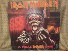 IRON MAIDEN LP A REAL DEAD ONE W/INSERT 93' GT BRAZIL PRESS HEAVY METAL SAMSON