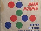Deep Purple Never before when a blind man cries 45 7 single yugoslavia rare