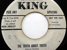 The VELVET EYES 45 The Truth About Youth KING label promo DOO WOP e4337