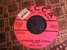 arlie duff alligator come across decca 29987  hillbilly/rockabilly   7