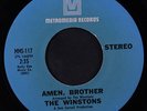 WINSTONS: Amen, Brother / Color Him Father 45 rare Funk