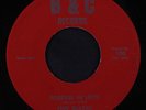 FIVE BLACKS: Come On / Forever In Love 45 (R&B with Doo Wop flip) Soul