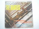 THE BEATLES PLEASE PLEASE ME PARLOPHONE BLACK RARE LP record INDIA 207 VG+