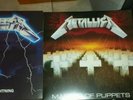 2 x Metallica Vinyl Master of puppets Ride the lightning Sehr guter Zustand LP