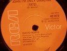 */EX+ David Bowie -John I'm ONly Dancing (1972) b/w same 1975 New Zealand? RARE+