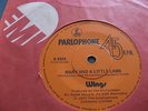 PAUL McCARTNEY & WINGS - Mary Had A Little Lamb - RARE Oz ORANGE PARLOPHONE 7