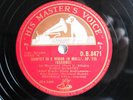 4x 78rpm Brahms Clarinet Quintet: REGINALD KELL + BUSCH QUARTET - HMV SET