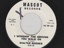Walter Rhodes - I Worship The Ground You Walk On / Uncle Sam (Soul, 45)