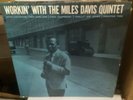 MILES DAVIS QUINTET Workin' With... PRESTIGE LP EX