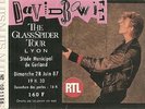 RARE / TICKET BILLET DE CONCERT - DAVID BOWIE : LIVE A LYON ( FRANCE ) JUIN 1987