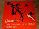 RUSS FREEMAN*CHET BAKER quartet 1957 UK VOGUE MONO LP LAE 12119